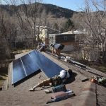 A new rate settlement in Colorado could help boost rooftop installations like this one in Boulder. Credit: Getty Images