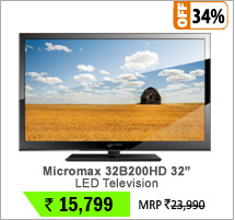 Micromax 32B200HD 32 Inch LED Television