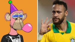 Neymar gastou R$ 6,2 milhões em dois NFTs da coleção Bored Ape Yacht Club - Imagem: BAYC/Reuters