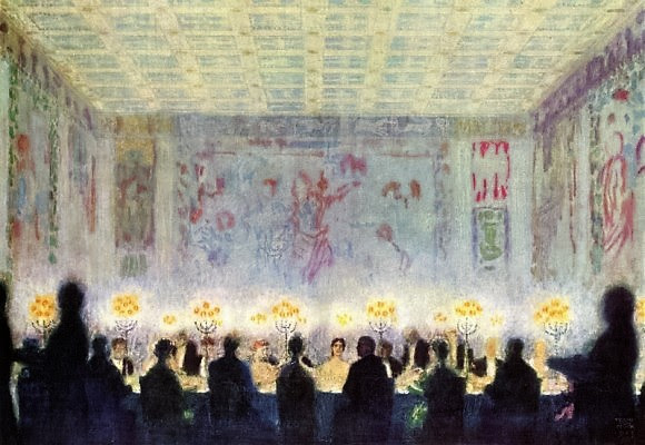 Dinner (Ужин) 1913 (580x400, 101Kb)