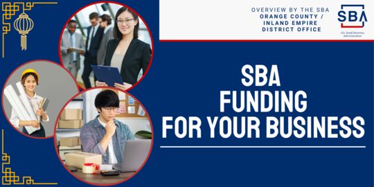 SBA Funding for your Businesses