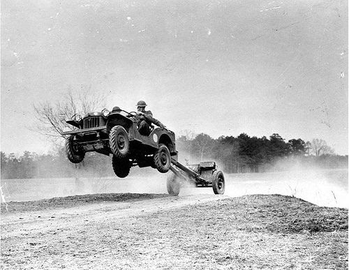 BRC-60 prototype jeep, during US Army testing, circa          early 1941.