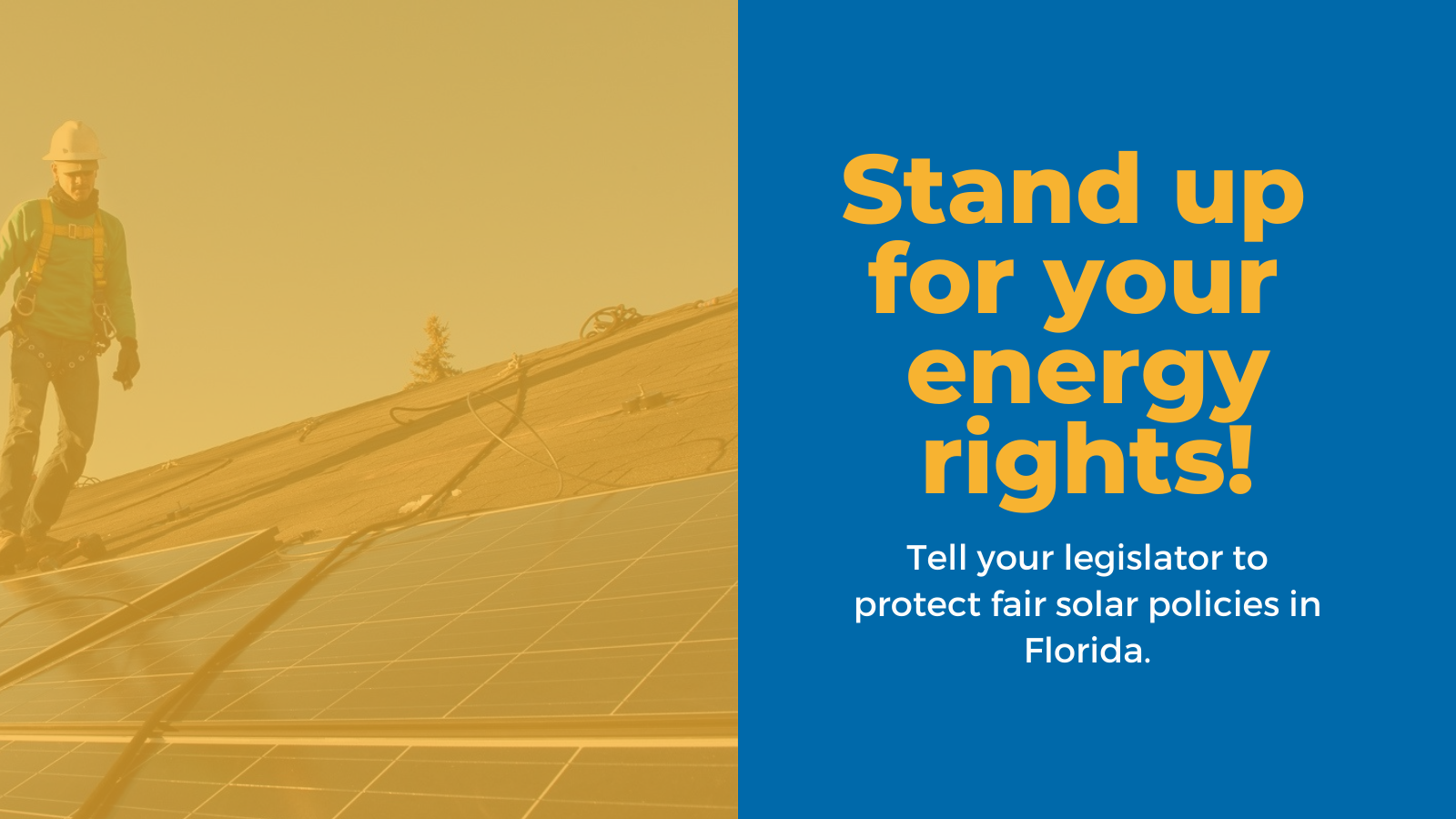 Stand up for your energy rights