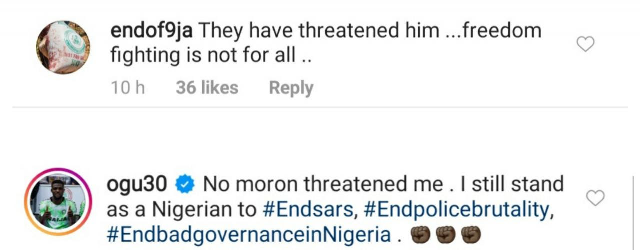 #EndSARS: No moron threatened me - John Ogu says after apologizing for asking Super Eagles to boycott AFCON