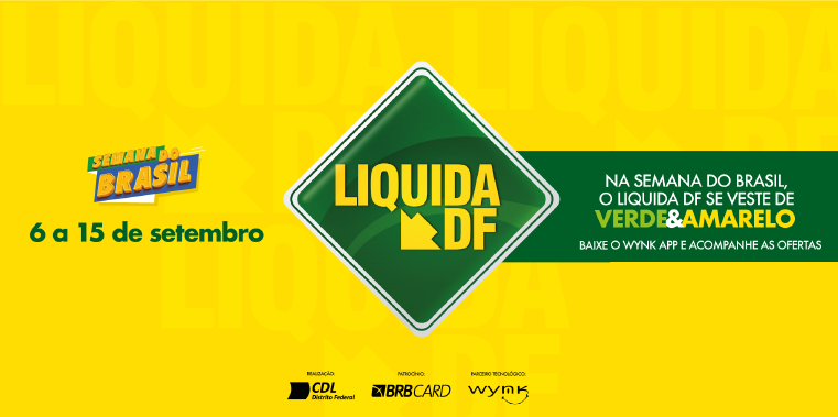 Na Semana do Brasil, Liquida DF agita Taguatinga Shopping com descontos especiais Na Semana do Brasil, Liquida DF agita Taguatinga Shopping com descontos especiais