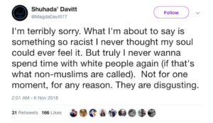 Muslim convert Sinead O’Connor is no longer white