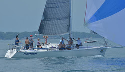 J/120 sailing Bayview Mac