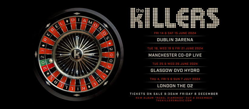 killers tour 2024