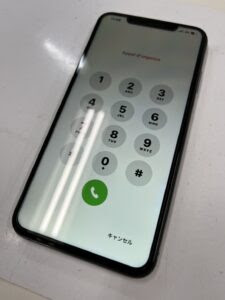 iPhone11　画面交換修理後　仕上がり画像