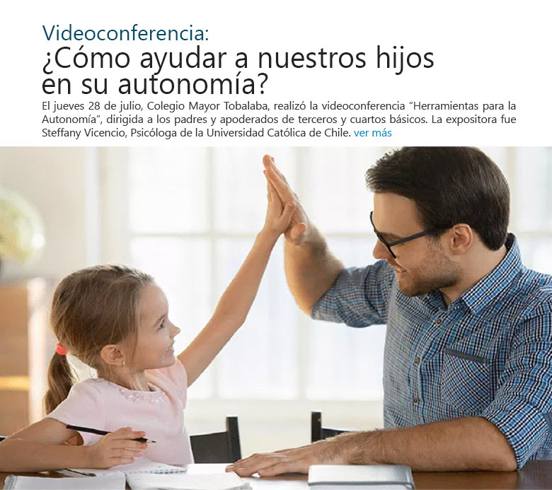 Videoconferencia: ¿Cómo ayudar a nuestros hijos en su autonomía?