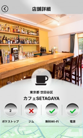 店舗詳細画面