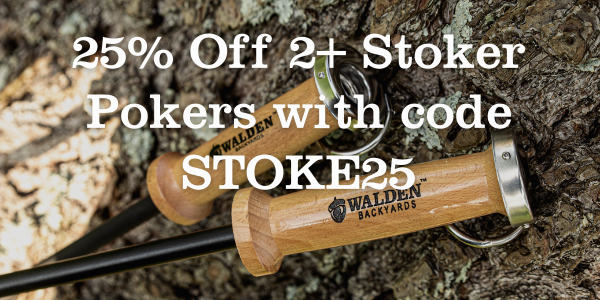 Use Code STOKE25 for 25% Off Stoker Pokers