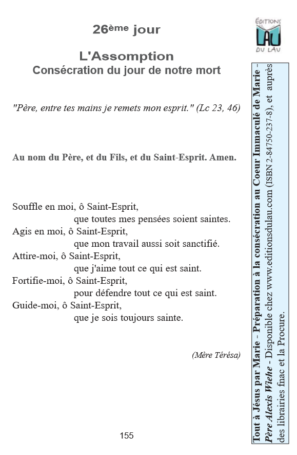 AD JESUM PER MARIAM ! Introduction à la CONSECRATION DES COEURS UNIS pour l'ASSOMPTION  62f3b220856f6e3009447965