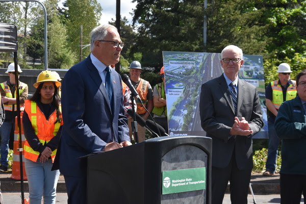 I405 project groundbreaking ceremony 