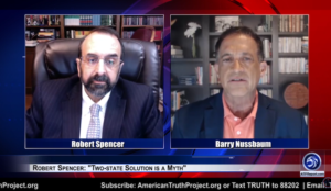 Robert Spencer video: “The two-state solution is a myth”