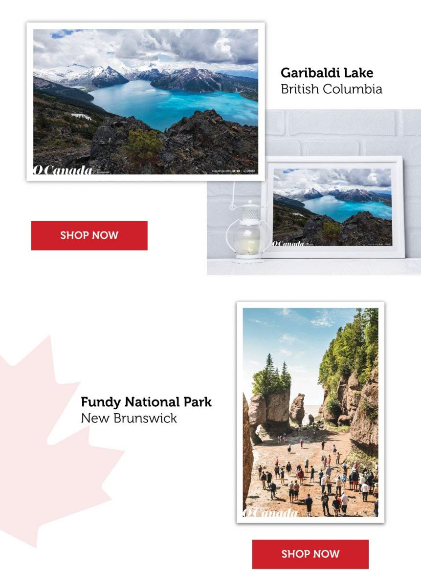 O Canada Poster Set