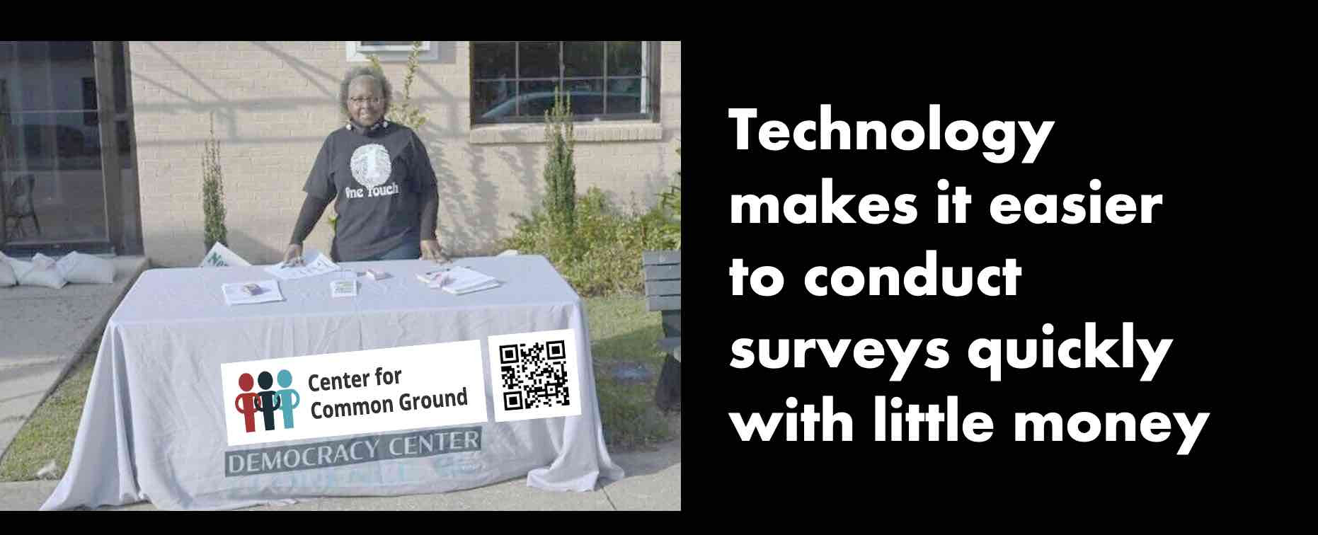 How to conduct a survey quickly with little money nor staff