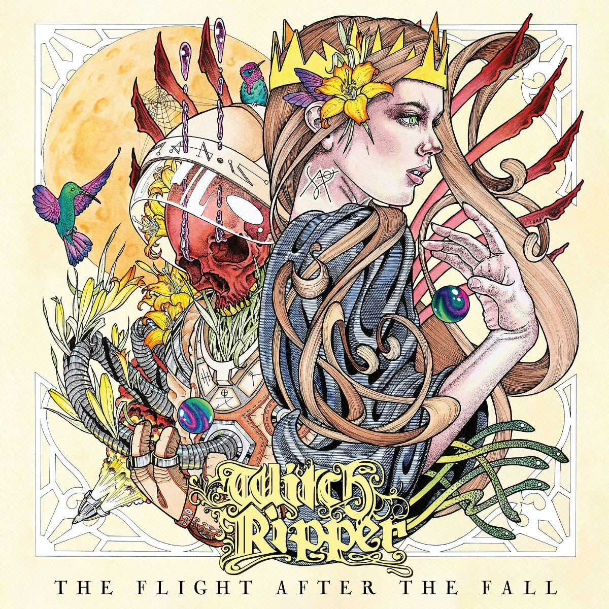 WITCH RIPPER album cover "The Flight after the Fall"