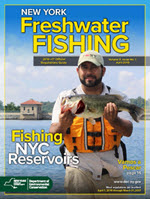 Cover of 2016/17 NY Freshwater Fishing Regulations Guide
