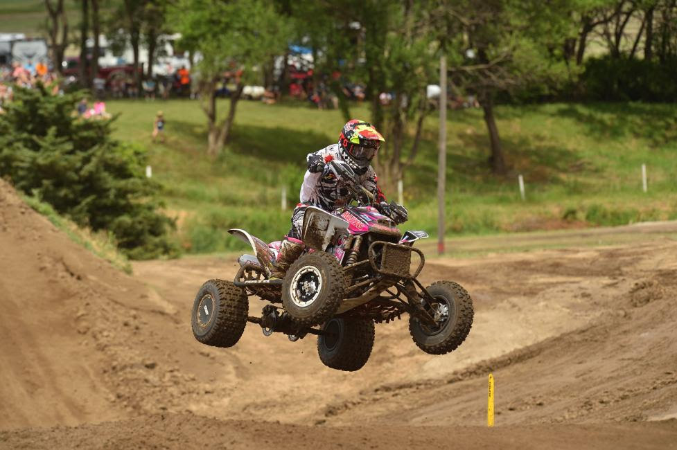 Joel Hetrick is just one point out of the lead, heading into the Unadilla ATVMX National.