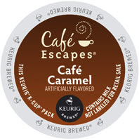 Cafe Escapes Cafe Caramel Keurig® K-Cup® pods