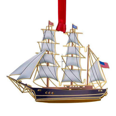 Tall Ship Ornament