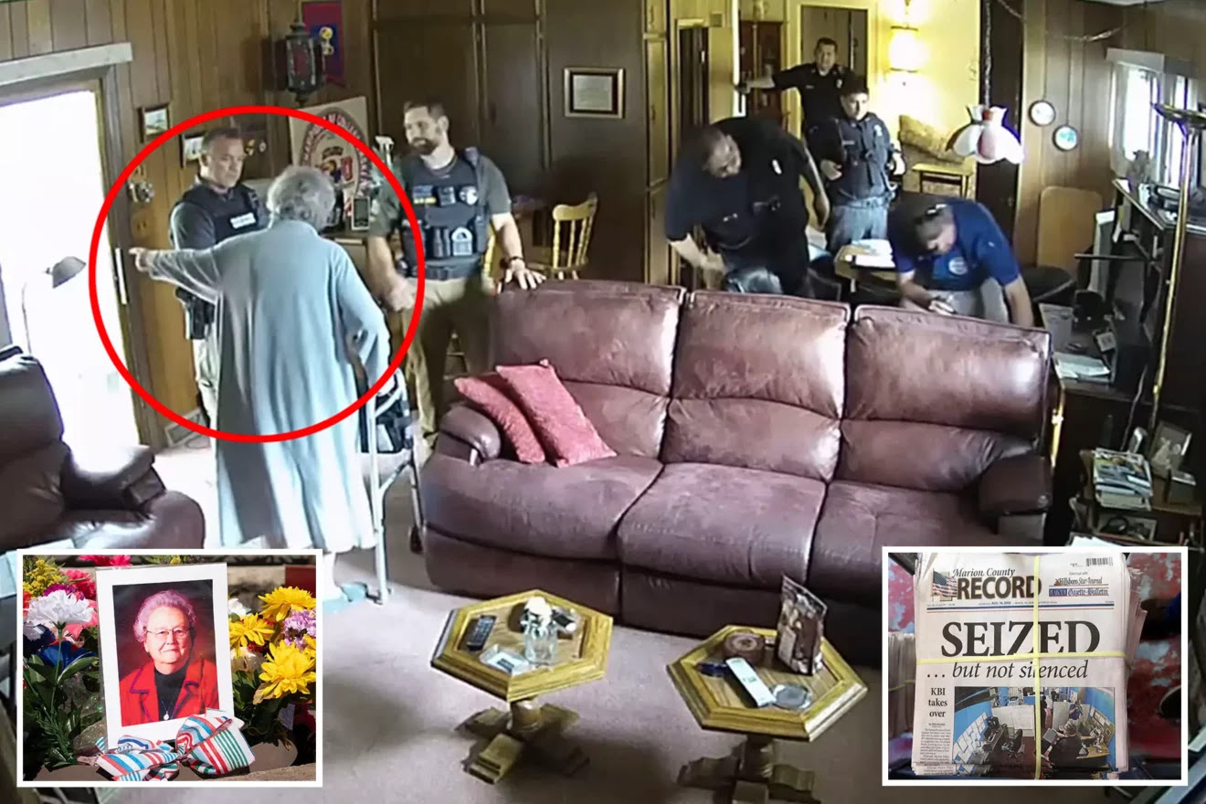 شاهد الشرطة الأميركية تداهم منزل مسنة عمرها 98 سنة.. ثم أتى الخبر الحزين