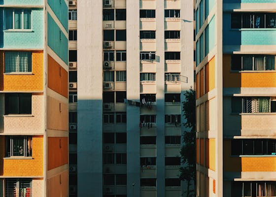 Photo of apartment, architecture, building