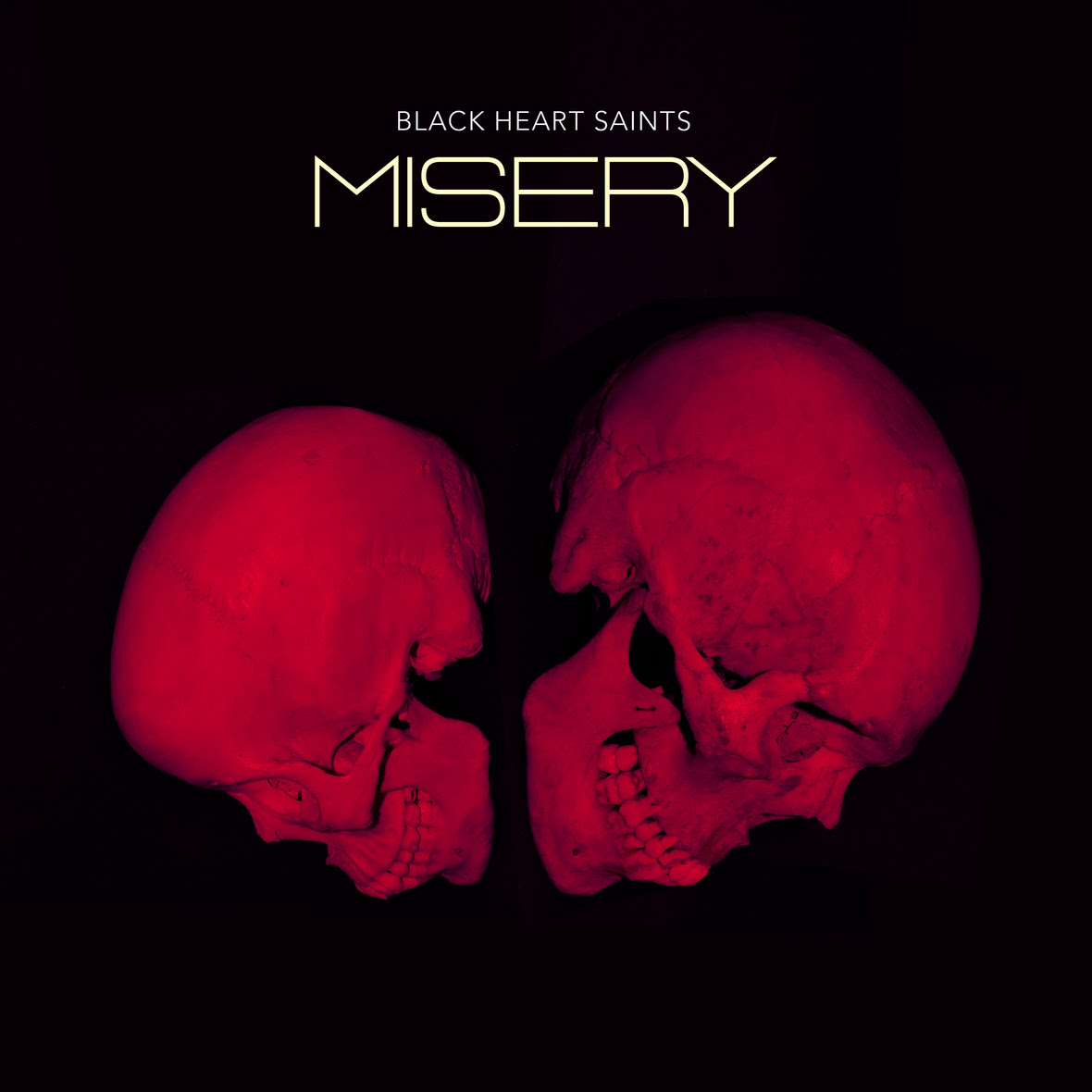 Black Heart Saints - Misery EP - Cover