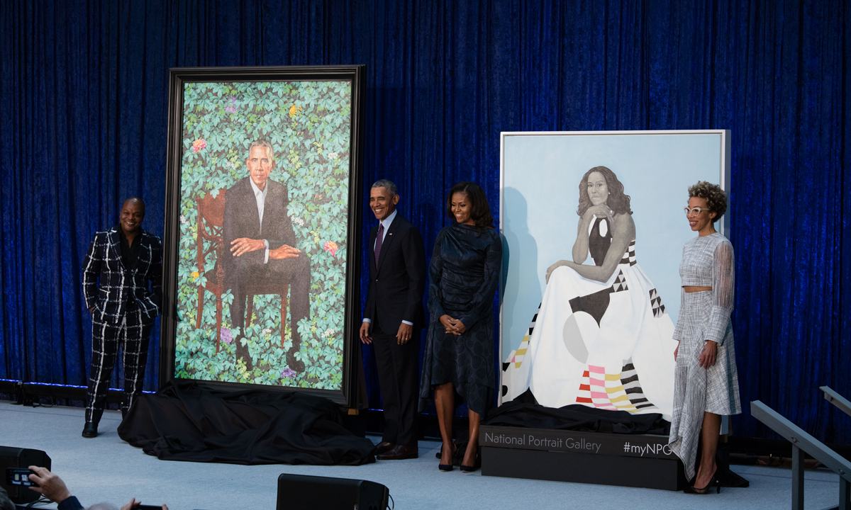 THREE YEARS WITH THE OBAMA PORTRAITS