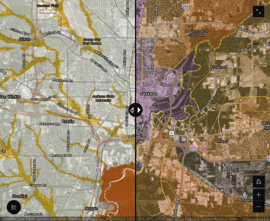 Mapping the racism contaminated water in Jackson Mississippi