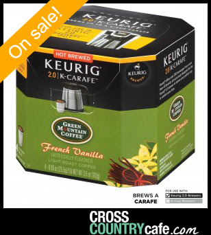 Green Mountain French Vanilla Keurig K-Carafe coffee