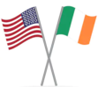 US-Irish flags