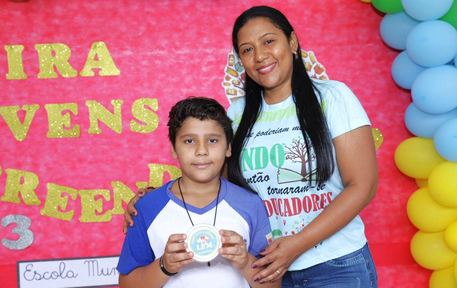 “Ver meu filho assim é motivo de muito orgulho e eu só tenho a agradecer a escola e a este projeto maravilhoso que transformou a vida dele”, disse Cláudia Vicente da Silva Costa, mãe do aluno João Pedro Feitosa.  