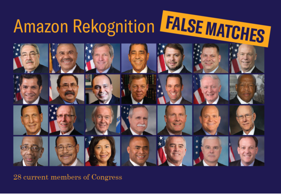 ACLU Infuriated! Amazon Racially Profiled Congress and Senate Matching Them To Convicts!