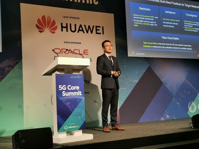 Richard Liu delivered a keynote speech at the 5G Core Summit 2021 Richard Liu delivered a keynote speech at the 5G Core Summit 2021
