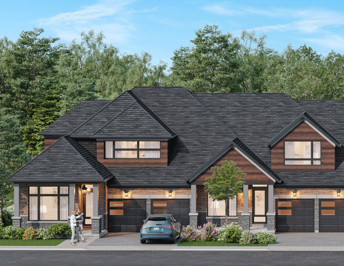 Inside, find soaring 20' vaulted ceilings, dramatic 10' ceilings throughout the main floor, premium kitchen appliances, spacious 3 bedrooms plus home office on the main floor.
