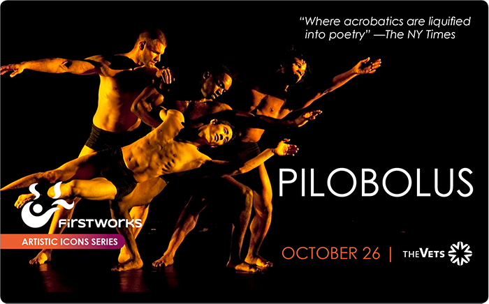 Pilobolus - Where acrobatics are liquified into poetry (NY Times) October 26 at The VETS