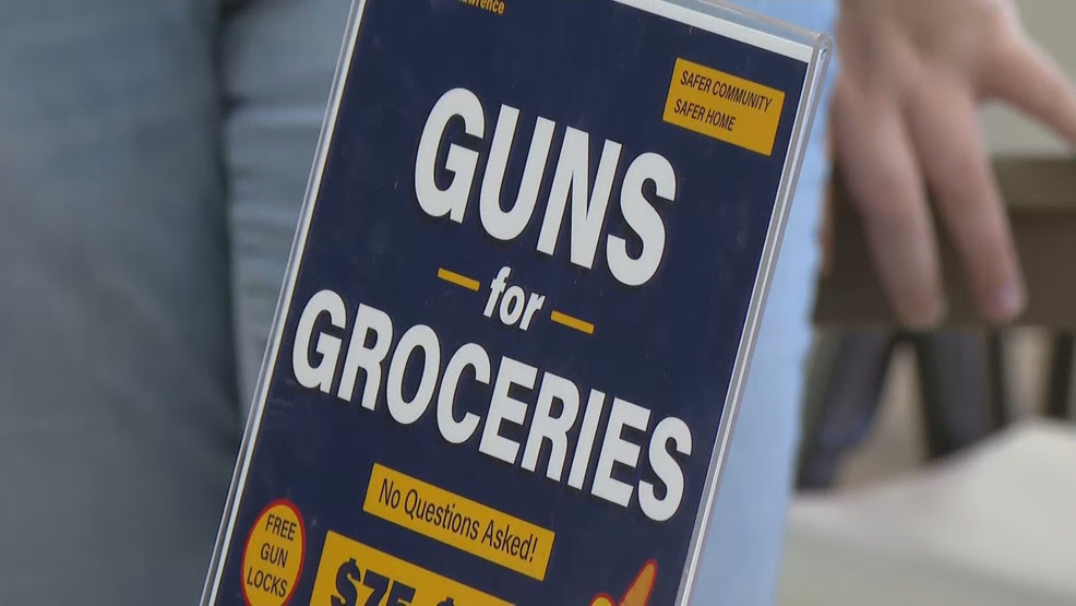  Guns for Groceries event held in Fall River, New Bedford