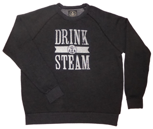Drink Steam Crewneck Pullover