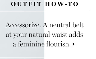 OUTFIT HOW-TO