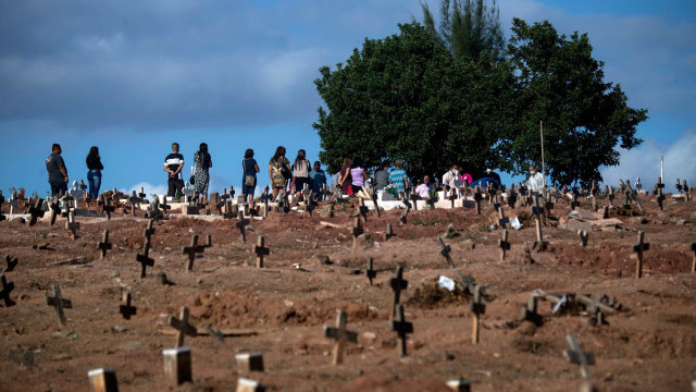 Brasil registra 1.018 mortes por Covid e mais de 31 mil casos da doença em 24 h