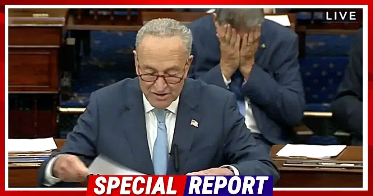 Top Democrat Loses It Right Behind Schumer During Speech - Chuck Just Lost A Critical Ally