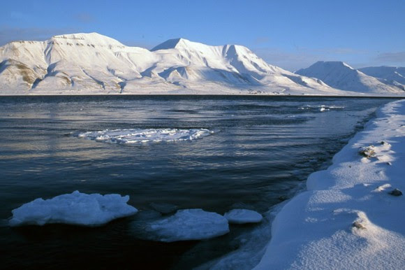 Islas Svalbard, en el Océano Ártico.