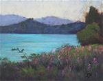 Lakeside Flowers - Posted on Friday, December 5, 2014 by Tatiana Myers