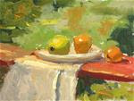 Outdoor Still Life Study - Posted on Thursday, January 29, 2015 by michael  clark 