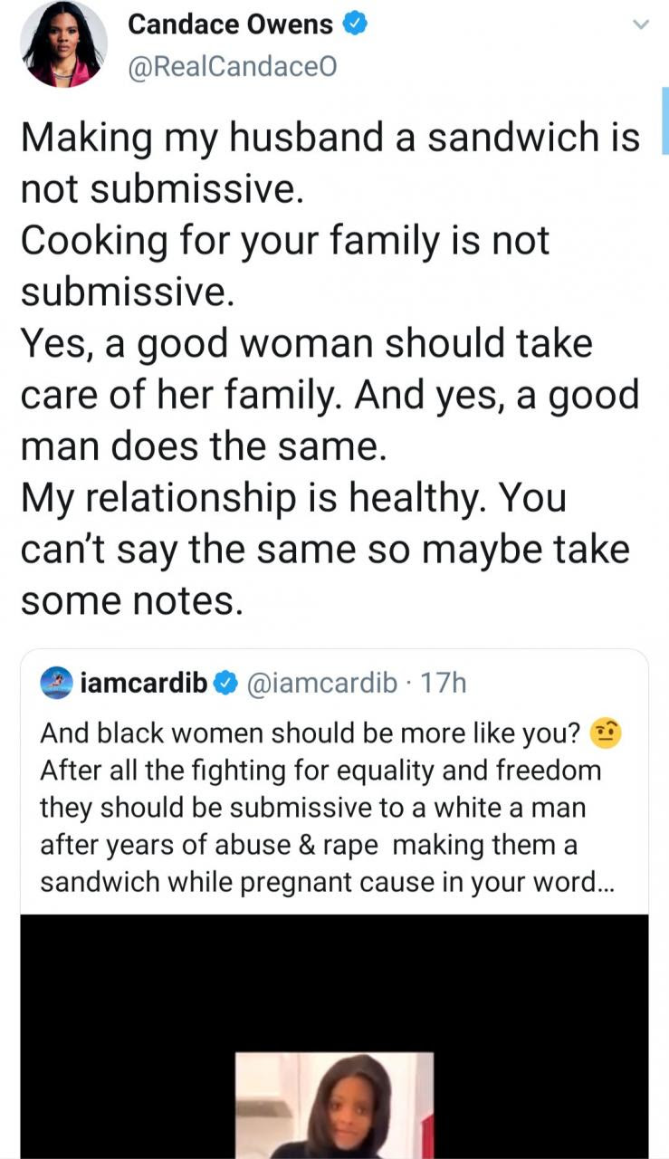 Cardi B and Candace Owens fight dirty and threaten to sue each other over Cardi