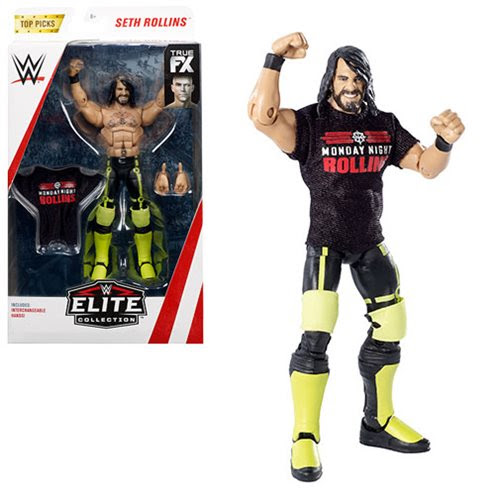 Image of WWE Wrestling Top Picks Elite Wave 2 - Seth Rollins Action Figure