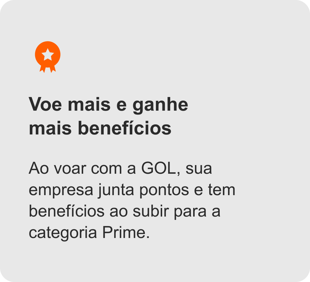 Voe mais e ganhe mais benefícios