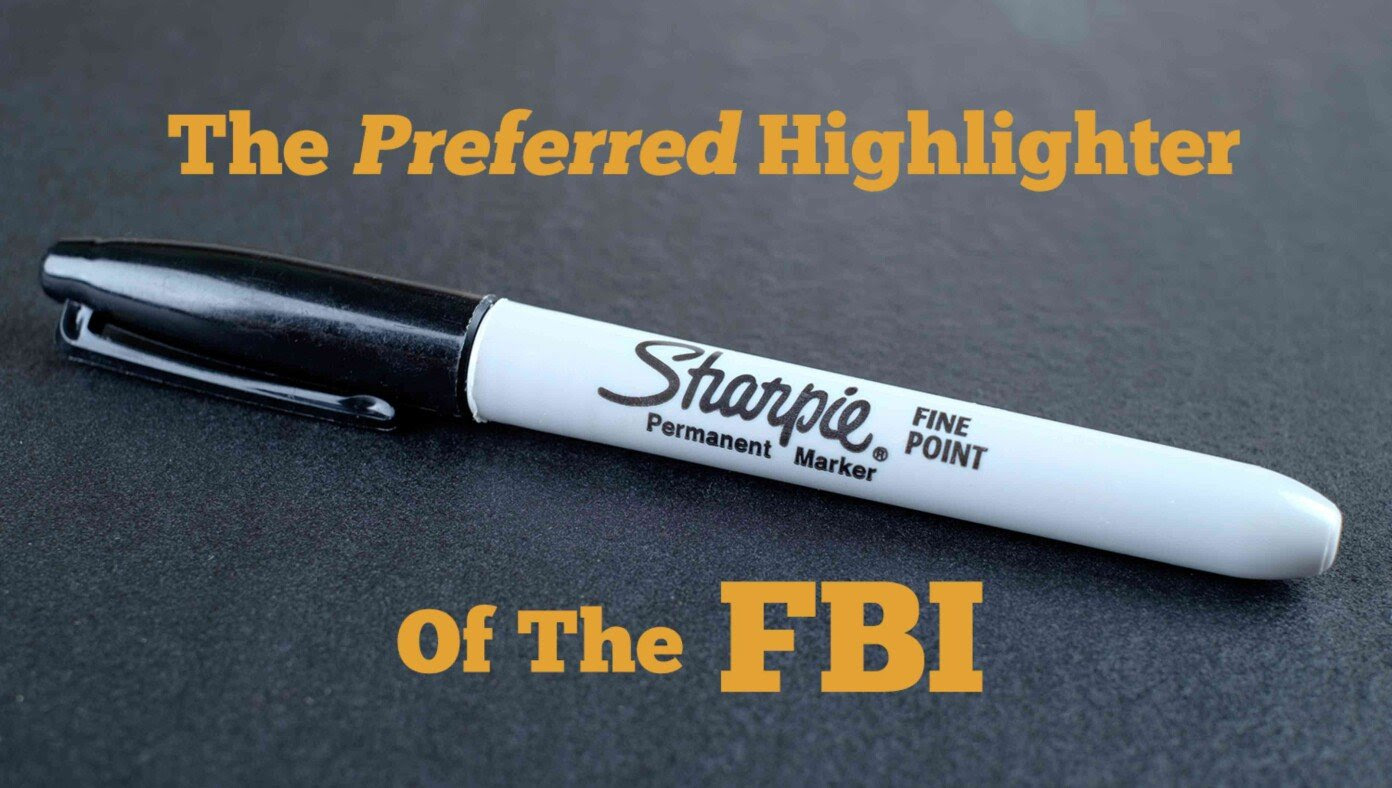 Sharpie Scores Huge Endorsement Deal With FBI
